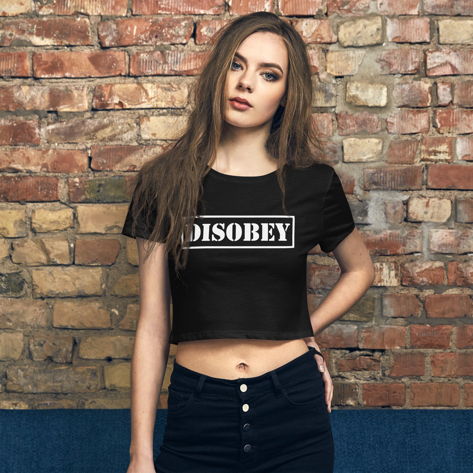 DISOBEY Crop Top